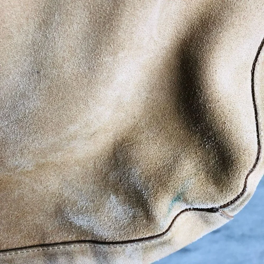Ralph Lauren Suede Hobo Handbag